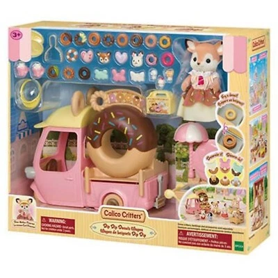 Calico Critters Dip Dip Donut Wagon Playset NEW IN STOCK