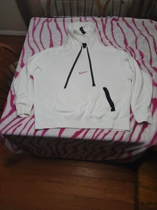 Women's White Nike Hoodie X Large  - Picture 1 of 11