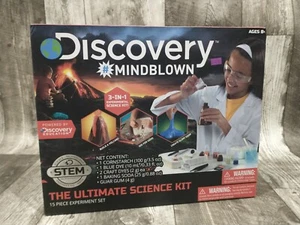 Discovery Kids #MINDBLOWN Ultimate 3-IN-1 Science Experiment Kit STEM Nuovo - Foto 1 di 12