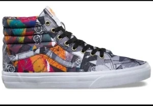 Vans Sk8 Hi Multi Geométrico Abstracto M6.5~W8.0 EXTREMADAMENTE RARO Y DIFÍCIL DE ENCONTRAR Sin Caja 🔥🔥 - Imagen 1 de 16