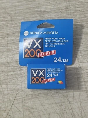 NUEVO - Película a color Konica VX 200 35 mm caducada VX200 - caducada 2007 Foto 1 de 4
