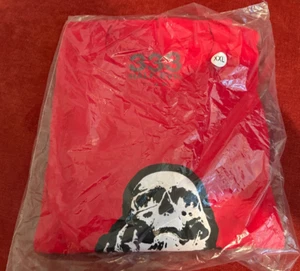 MAGLIETTA TESCHIO 333 Half-Evil 3.33 (taglia 2XL XXL) ROSSA NUOVA E SIGILLATA spedizione veloce - Foto 1 di 2