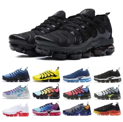 Men Women TN Athletic Running Shoes VM Gym Sport Trainer Vapor Sneaker Plus Size - Image 1 of 4