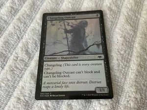 Magic the Gathering MTG 1x Changeling Outcast Foil Modern Horizons Pack Fresh - Picture 1 of 2