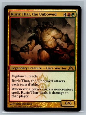 Magic The Gathering Dragon's Maze Ruric Thar, the Unbowed #99/156 MTG TCG CCG - Image 1 of 2