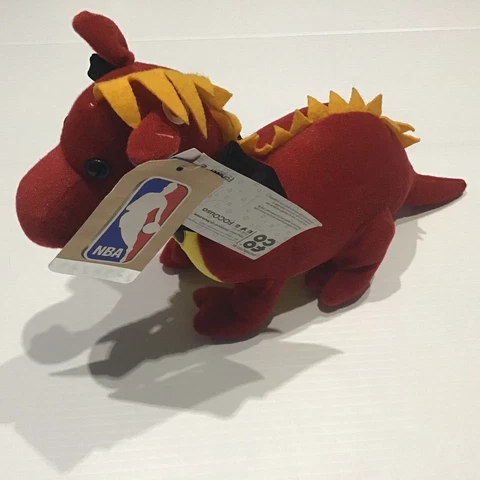 Cleveland Cavaliers Dragon Mascot Plush FOCO 12" Long 8" Tall NWT NBA Basketball Cover