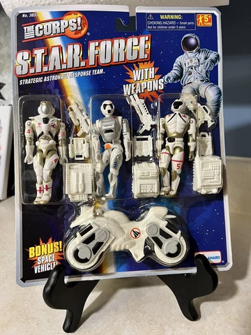 S.T.A.R Force Astronaut The Corps Team Figure 3 Pack Lanard Sealed **MINTY** 👀 Cover