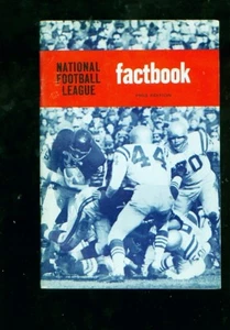 1963 NFL football Factbook guide - Picture 1 of 1