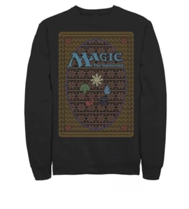 MAGIC THE GATHERING Pullover Crewneck Sweater Christmas Nordic XL - Picture 1 of 4