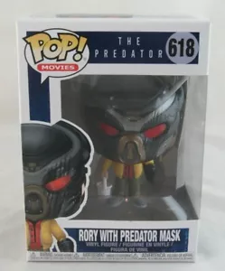 Funko Pop! Adesivo The Predator Rory con maschera Predator #618 mancante - Foto 1 di 6
