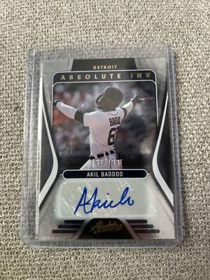 2022 Panini Absolute Absolute Ink /199 Akil Baddoo #AI-AB Auto - Image 1 of 2
