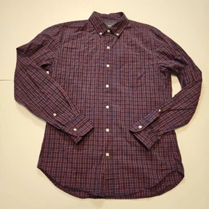Bonobos Blue Red Long Sleeve Button Down Dress Shirt Medium Excellent Condition - Picture 1 of 8