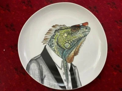 RACHEL KOZLOWSKI + WEST ELM IGUANA DAPPER PLATE 22CM NEW - Image 1 of 2