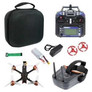 JMT F4 175mm FPV Drone RTF with FPV Goggles Flysky Remote Controller EVA handbag - Picture 1 of 11