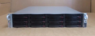 Supermicro SuperChassis CSE-826 2 Eight-Core XEON E5-2660 96GB 2U 12x3.5" Server - Image 1 of 2