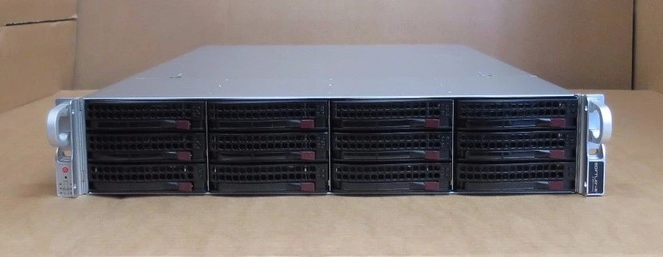 Supermicro SuperChassis CSE-826 2 Eight-Core XEON E5-2660 24GB 2U 36TB Server - Image 1 of 1