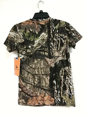 NBEW Field & Stream Youth Short Sleeve Tee Shirt, Mossy Oak Country, Size M - Image 1 of 4