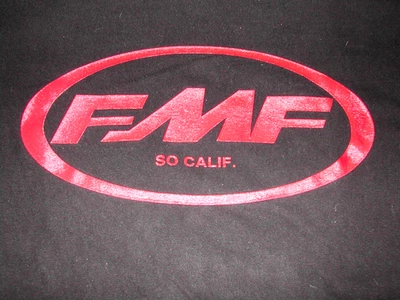VTG FMF Flying Machine Factory Don T-Shirt Black / Red with 3 hits Size XXL 2XL - Image 1 of 4