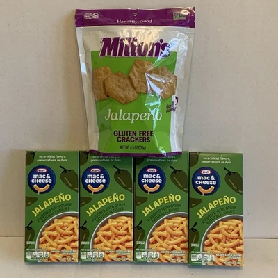 Galletas Jalapeñas Kraft Jalapeño Macarrones & Cheese & Milton’s Sin Gluten 26 de enero Foto 1 de 4