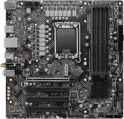 MSI PRO B660M-A CEC WIFI DDR4 V2 Intel LGA 1700 Micro ATX DDR4 Motherboard - Image 1 of 4