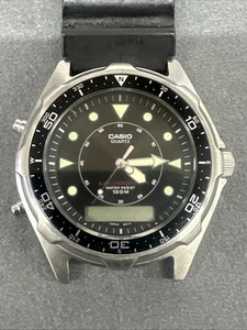 Casio Quartz Alarm Chronograph AMW320R Mens Watch for Parts - Picture 1 of 9