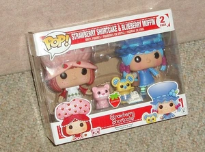 POP! Strawberry Shortcake & Blueberry Muffin w/ friends figurines , NIB - Picture 1 of 2
