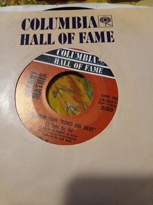 JOHNNY MATHIS 45 I'LL NEVER FALL IN LOVE AGAIN / LOVE THEME ROMEO & JUILET - Image 1 of 2