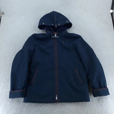 Vintage Mighty Mac Jacket Mens Large Hooded Pile Lined Workwear USA 70s - Image 1 of 4