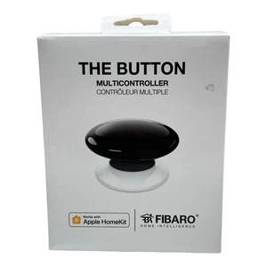 Controlador de escena FIBARO The Button Z-Wave, negro (FGPB-101-1 EE. UU.) - Imagen 1 de 5
