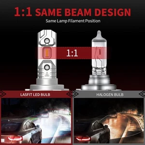 LED High/Low Beam Conversion Kit H7 Bulbs Super Bright 6000K Plug&Play 2x ) - Picture 1 of 10