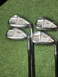 Callaway Rogue Pro CF18 Iron Set 7-PW Xcaliber Senior Graphite Shafts A / L RH - Picture 1 of 12