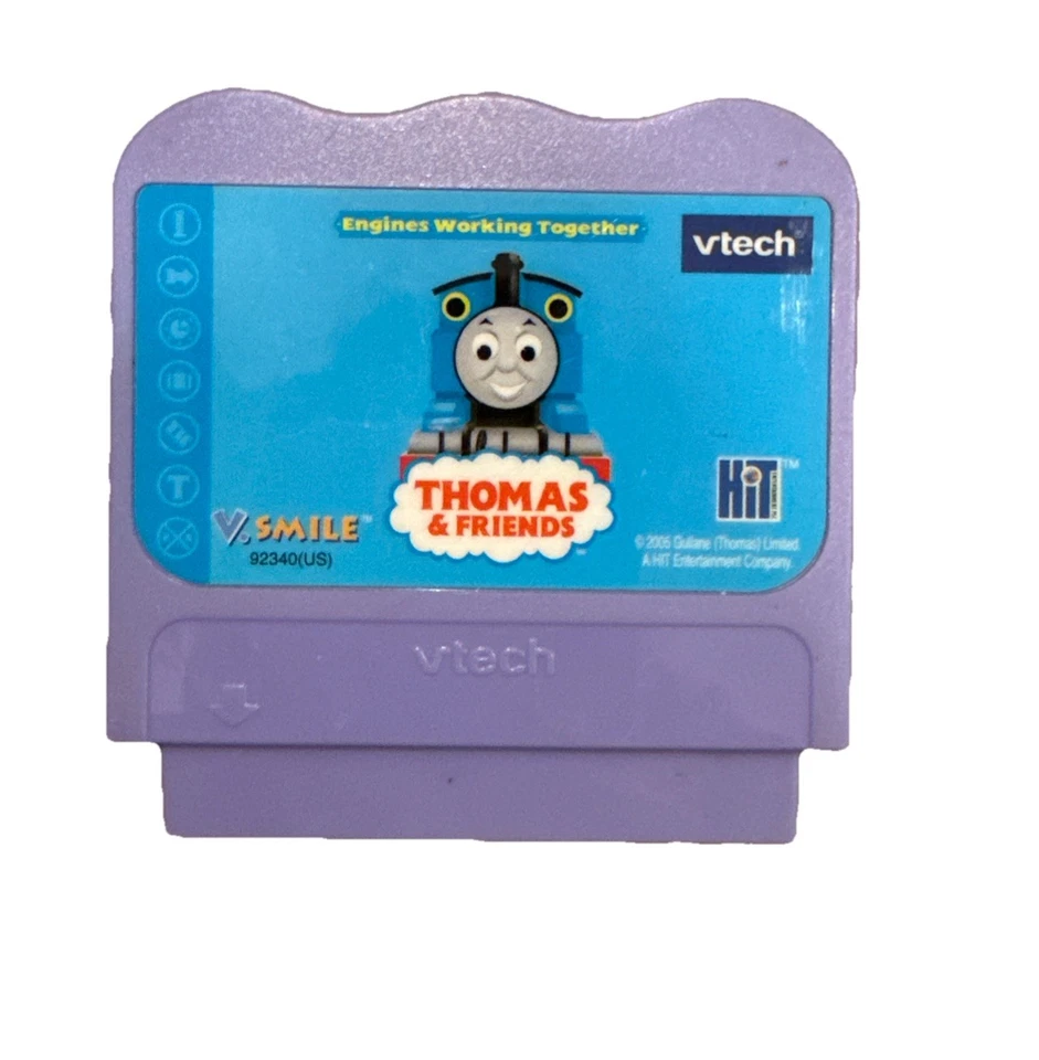 V Tech V.Smile Smartridge Game THOMAS & Friends Engines Work Together 3-5 yrs - Image 1 of 2