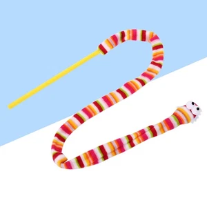 Cat Toys Interactive Teaser Rainbow Snake Design for Cats - Picture 1 of 12