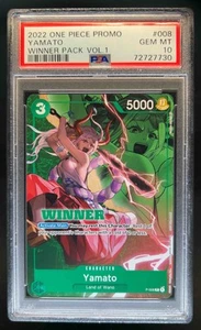 2022 One Piece Promo Yamato Winner Pack Vol. 1 #P008 PSA 10 - Picture 1 of 2