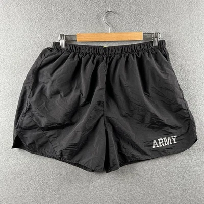 Pantalones Cortos PT Ejército de EE. UU. XL Forrados Negros Gimnasio Fitness Correr Entrenamiento Kanye Yeezy 3M De Colección Foto 1 de 4