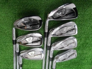 Lefty Bridgestone TOUR B JGR HF2 NSPROMODUS3 TOUR105 7 pcs S 24° Left - Picture 1 of 5