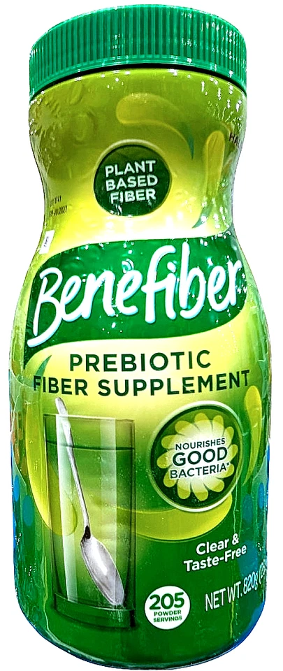 Benefiber Daily Prebiotic Fiber Supplement Powder Unflavored 28.9 oz.