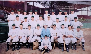 1933 Washington senators-team-color print - Picture 1 of 1