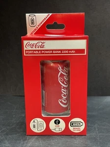 Rare Retro Coca-Cola Can Portable Power Bank 2200 mAh Licensed Product - Picture 1 of 6