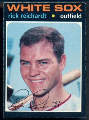 1971 TOPPS OPC O PEE CHEE BASEBALL #643 Rick Reichardt EX-NM Chicago White Sox - Image 1 of 2