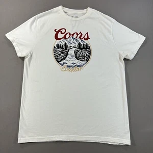 Camiseta Brixton X Coors Banquete Cerveza Para Hombre Talla Grande Estilo De Colección - Imagen 1 de 7