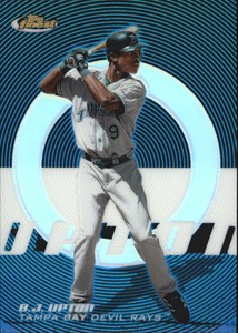 2005 (DEVIL RAYS) Finest Refractors Blue #7 B.J. Upton /299