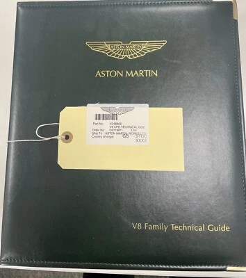 Aston Martin V8 Family Tech Guide (V8 Coupe/LWB Volante & Vantage 1994 - 2000) - Image 1 of 4