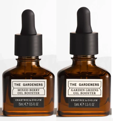 Crabtree Evelyn The Gardeners Oil Booster Set-Aceite verde + baya mixta, 15 ml cada uno Foto 1 de 4