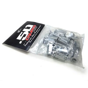 16 - Tuercas planas cromadas 3/8-24 Polaris RZR 570 800 XP900 ACE Sportsman - Imagen 1 de 7