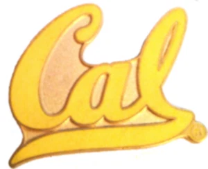 CAL Bears Pins University Calif Berkeley Pins YL Cal Script College NCAA Fan Pin - Bild 1 von 2