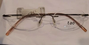 TAO EYEWEAR FRAME MOD 1036 GUN 48-19-138 RETAIL $130 - Picture 1 of 6