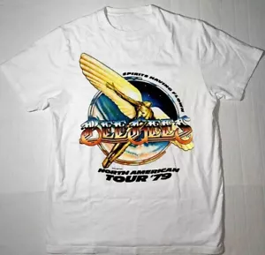 Vintage Bee Gees Band World Tour 1979 Baumwolle weiß alle Größen Unisex T-Shirt TU108 - Bild 1 von 4