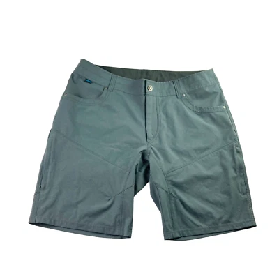 Pantalones Cortos Kuhl Hombre 100% Poliéster Carga Performance Gris • Talla 38 Foto 1 de 4