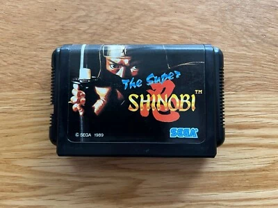The Super Shinobi JPN (The Revenge Of Shinobi) MegaDrive Mega Drive Cart Only! - Image 1 of 4